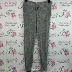 Z Supply pants joggers comfy stretchy black white Heather Gray Knit Pants